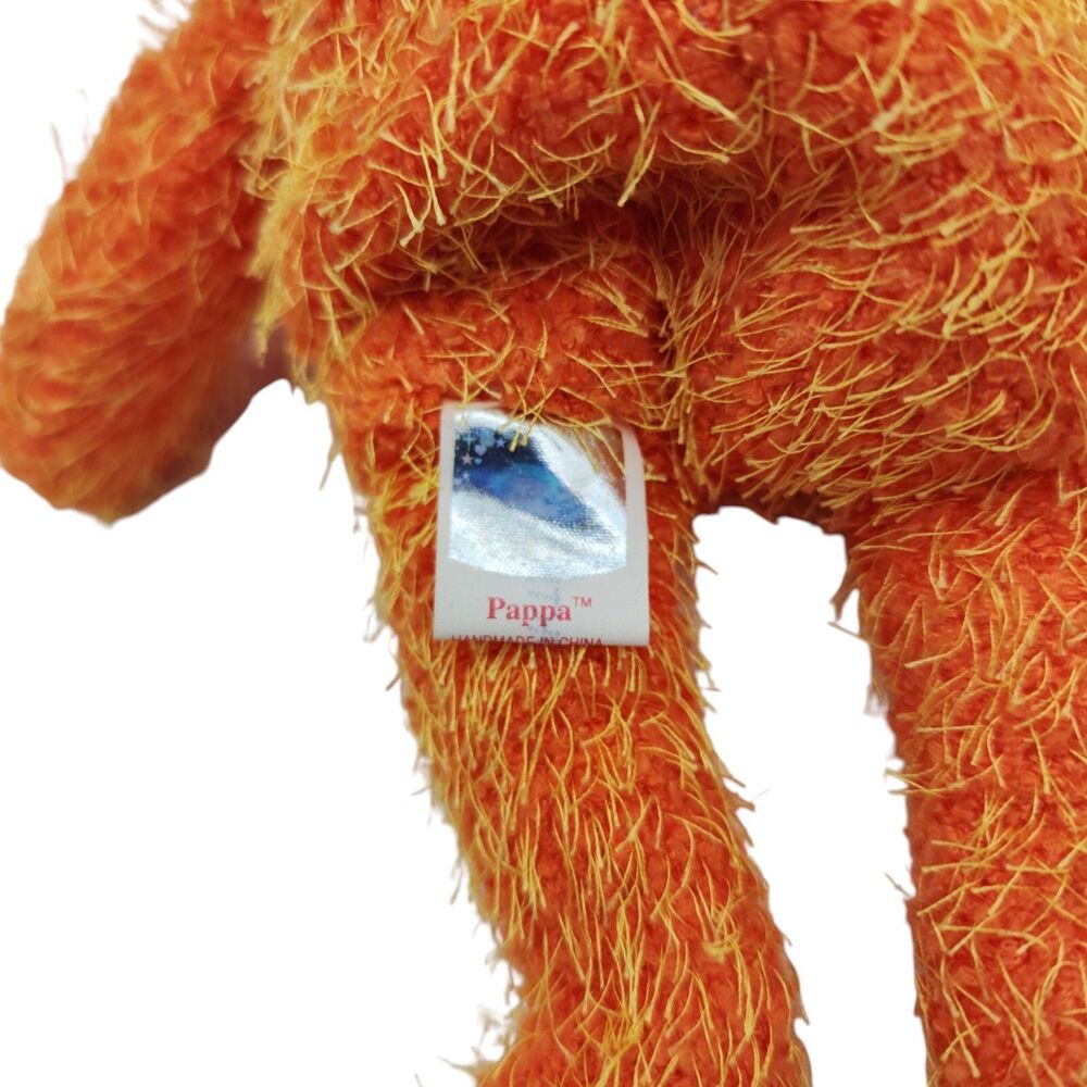 Ty Beanie Baby Pappa Bear Orange 2002 MWMT Father's Day Retired 04593 with Tie - Picture 11 of 11